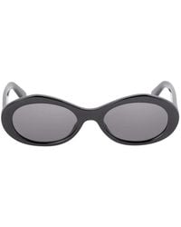 Off-White c/o Virgil Abloh - Sunglasses Oval Full Rim, Frame And Dark Lens Oeri13Gedison1007 - Lyst