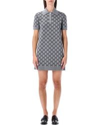Gucci - Gg Monogram Polo Reversible Mini Dress - Lyst