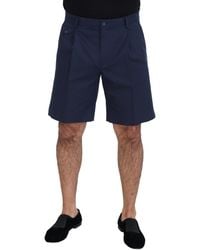 Dolce & Gabbana - Pleated Shorts Midlength - Lyst