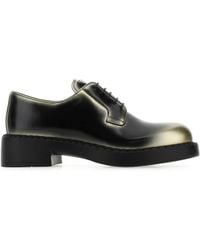 Prada - Ombré-effect Leather Oxford Shoes - Lyst