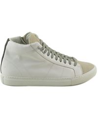P448 White/black Leather Mid-top S Trainers