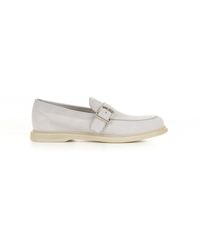 Fratelli Rossetti - Ivory Suede Moccasin - Lyst