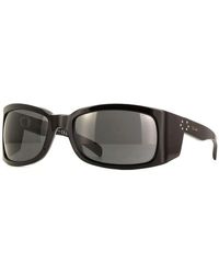Celine - Sunglasses Geometric Full Rim, Shiny Frame And Smoke Lens Cl40290I01A - Lyst