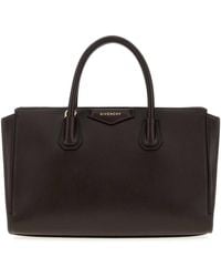 Givenchy - Givenchy Structured Calf Leather Shoulder Bag - Lyst