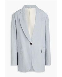 Brunello Cucinelli - Light Relaxed Blazer - Lyst