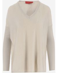 Wild Cashmere - Silk And Cashmere Blend Pullover - Lyst