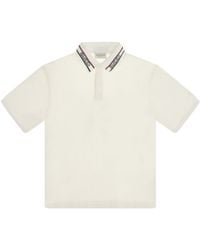 Gucci - T-Shirt With Logo Collar For Boy Cotton T-Shirts - Lyst