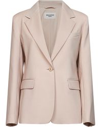 Weekend by Maxmara - Blazer Wkdlamine Blush Wool Virgin Jacket - Lyst
