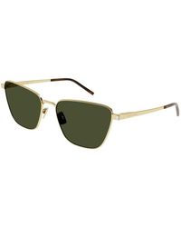 Saint Laurent - Sunglasses Cat Eye Full Rim, Frame And Lens Sl551003 - Lyst