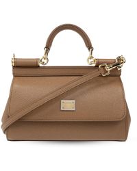 Dolce & Gabbana - Sicily Small Shoulder Bag, - Lyst