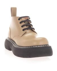 Bottega Veneta - The Bounce Lace-Up Boots - Lyst