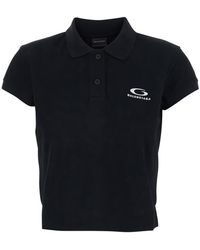 Balenciaga - Polo Shirt Cotton T-Shirts & Jerseys - Lyst