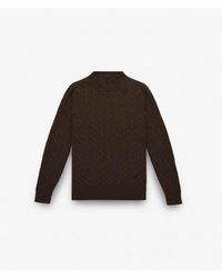 Larusmiani - Cable Knit Sweater Col Du Pillon Sweater - Lyst