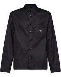 Prada - Shirt Re-Nylon Recycled Polyamide - Lyst