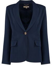 Michael Kors - Single-breasted One Button Jacket - Lyst