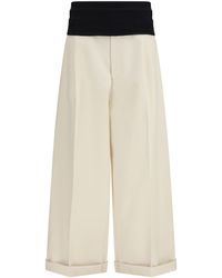 DARKPARK - Wendy Wide-Leg Pants Cotton - Lyst