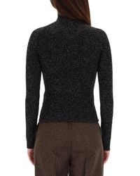 Max Mara - Turtleneck Sweater Wool-Cashmere Mouliné Jumpers - Lyst