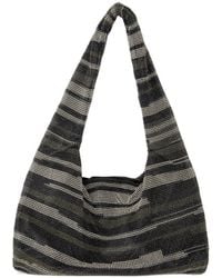 Kara - Crystal Mesh Armpit Hobo Bag - Lyst