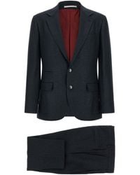 Brunello Cucinelli - Hopsack Dress - Lyst