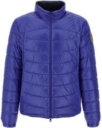 Moncler - Galeso Logo Patch Zip-Up Jacket - Lyst