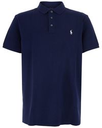 Polo Ralph Lauren Polo Shirt With Large Pony Detail in White for Men ...