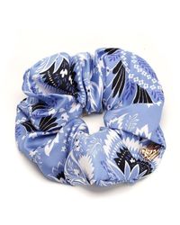 Etro - Pegaso Plaque Floral Printed Hair Band - Lyst