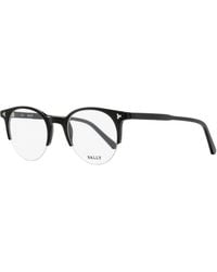 Bally - Oval Eyeglasses By5018 001 47Mm Plastic (Acetate) - Lyst