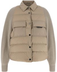 Brunello Cucinelli - Polyester Shell Jacket Clothing - Lyst
