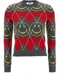 Moschino - Wool And Cashmere Blend Sweater - Lyst
