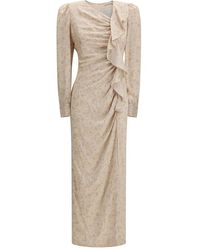 Alessandra Rich - Silk Casual Dress - Lyst