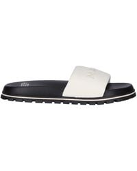Marc Jacobs - "the Leather" Slide Sandals - Lyst