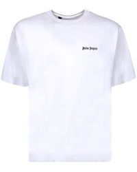 Palm Angels Sprayed Logo 'beverly Hills' T-shirt for Men