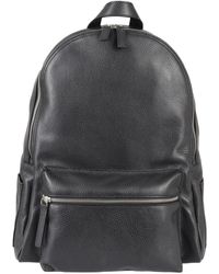 Orciani - Leather Backpack - Lyst