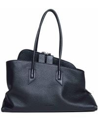 The Attico - "La Passeggiata Medium" Top Handle Bag - Lyst