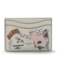 Ganni - Kitty Card Holder - Lyst
