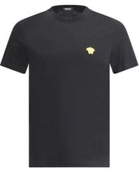Versace - Cotton T-Shirt - Lyst