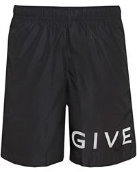 Givenchy - Swimsuit With Logo - Lyst