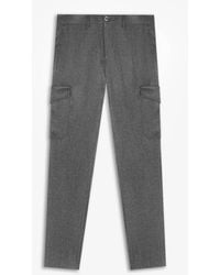 Larusmiani - Wool Cargo Trousers Verbier Pants - Lyst
