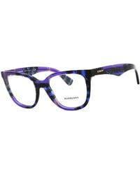 Burberry - Burberry 0Be2415 Rectangular Acetate Eyeglasses - Lyst
