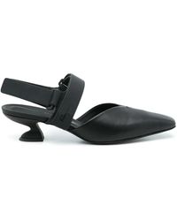 Ferragamo - Square-Toe Pumps - Lyst