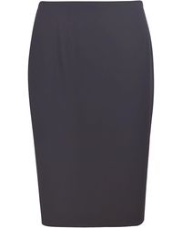 Liu Jo Midi Skirt in Black Womens Clothing Skirts Knee-length skirts 