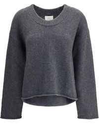 Loulou de Saison - Derry Plunging U Neck Sweater - Lyst
