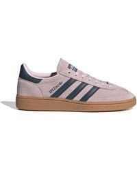 adidas - Sneakers Handball Spezial W Clear/Arctic Night/Gum Leather Trainers - Lyst