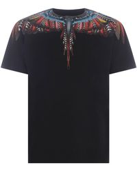 Marcelo Burlon Grizzly Wings T-shirt in White for Men | Lyst