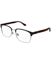 Gucci - Eyeglasses Rectangle Full Rim, Frame And Clear Demo Lenses Lens Gg0934Oa006 Sunglasses - Lyst