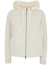 Herno - Down Jacket With Drawstring Hood And Quilted Design - Lyst