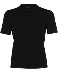 Roberto Collina - Round Neck Slim Plain T-Shirt - Lyst