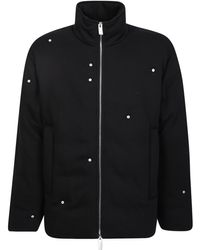 1017 ALYX 9SM - Fleece Down Jacket With Buttons - Lyst