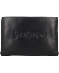 Saint Laurent - Small Puffy Pouch - Lyst