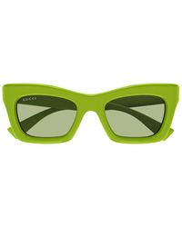 Gucci - Cat Eye Frame Sunglasses - Lyst
